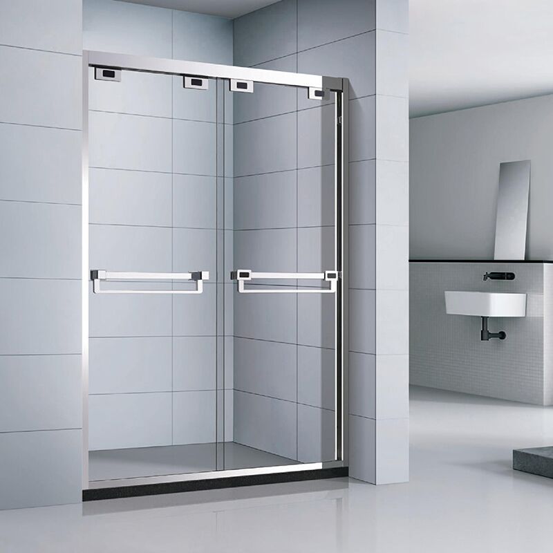 Chine fournisseur porte de douche en verre pour salle de bain salle de douche matériel sans cadre profil en aluminium porte de douche en acier inoxydable Chine fournisseur de porte de douche salle de bain salle de douche matériel sans cadre profil en aluminium porte de douche en acier inoxydable 01 MP2122 China supplier shower glass door for bathroom shower room Frameless Hardware Aluminum Profile Stainless Steel Shower Door – Image 3