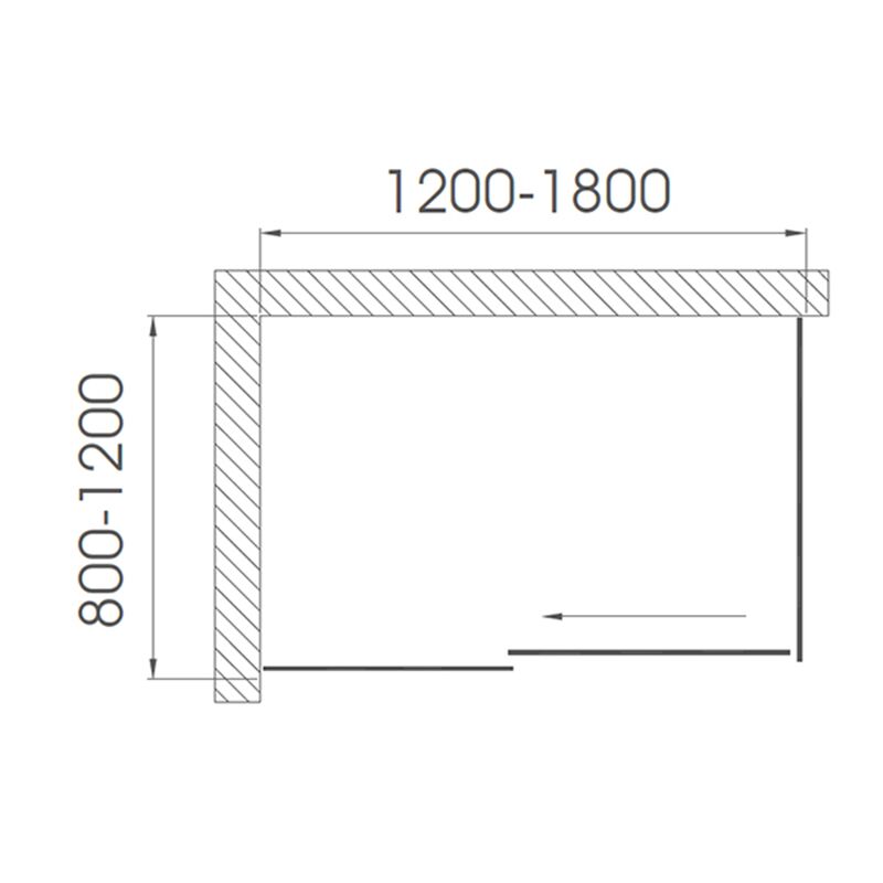 Luxury Shower Enclosure Bath Screen Cubicles Stainless Steel Wet Shower Door Room China Shower Doors suppliers factory wholesale bathroom tempered glass shower door 01 size 1 Luxury Shower Enclosure Bath Screen Cubicles Stainless Steel Wet Shower Door Room - Image 2