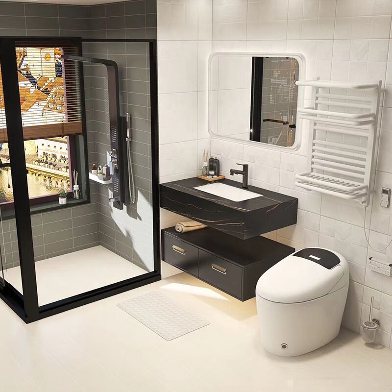 Factory wholesale automatic electronic closestool intelligent toilet one piece siphon jet flushing bathroom smart toilet China smart toilet supplier wholesale bathroom vanity one piece automatic flushing washroom smart automatic toilet 4 Factory wholesale automatic electronic closestool intelligent toilet one piece siphon jet flushing bathroom smart toilet – Bild 9