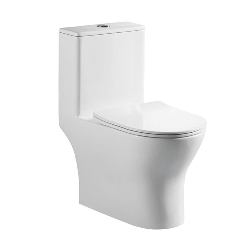 Bathroom Modern Western Ceramic One Piece Toilet Bathroom Toilet China toilet manufacturer bathroom sanitary ware white glazed one piece toilets 1 8618 Bathroom Modern Western Ceramic One Piece Toilet Bathroom Toilet - Image 7