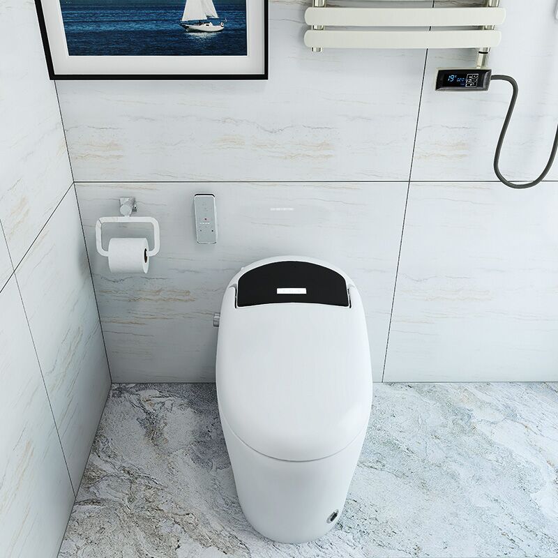 Fabrikgroßhandel automatische elektronische Toilettenspülung intelligente Toilette einteiliger Siphon Jet Flushing Badezimmer intelligente Toilette Hochwertiges Badezimmer einteiliger Siphon WC moderne intelligente Keramiktoilette 5 M7B Fabrikgroßhandel automatische elektronische Closestool intelligente Toilette einteiliges Siphon Jet Spülung Badezimmer intelligente Toilette