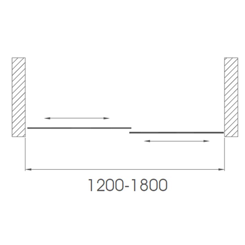 Factory Price Customizable Direct Sale Bathroom Showers Complete Sliding Glass Shower Doors shower door Size More Sizes and OEM service are available shower door Size More Sizes and OEM service