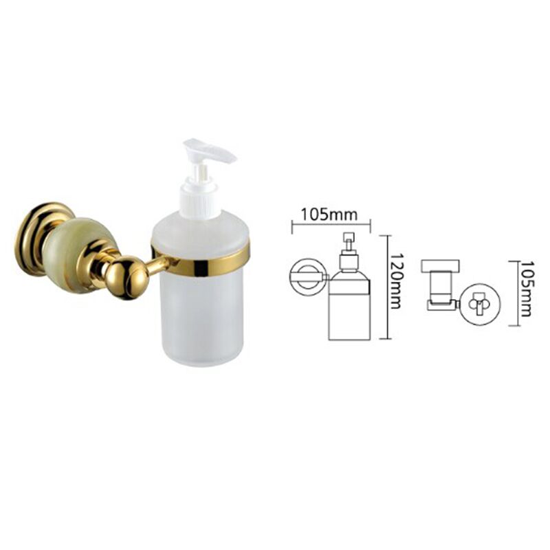 China manufacturer wholesale stainless steel bathroom accessories toilet bathroom bottle holder soap dispensor holder China manufacturer wholesale stainless steel bathroom accessories toilet bathroom bottle holder soap dispensor holder 2014A size China manufacturer wholesale stainless steel bathroom accessories toilet bathroom bottle holder soap dispensor holder - Image 2