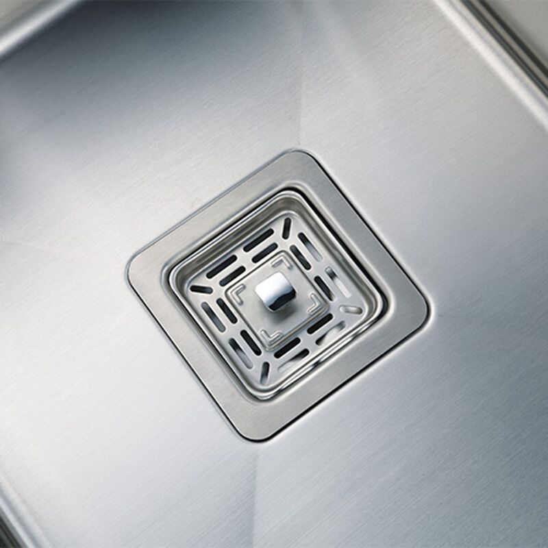 China Factory Wholesale 304 Stainless Steel Handmade Single-Bowl Kitchen Sinks Factory direct double capacity standard double bowl sink 304 stainless steel Not sticky oil kitchen sink 7 MP775 China Factory Wholesale 304 Stainless Steel Handmade Single-Bowl Kitchen Sinks - Image 11