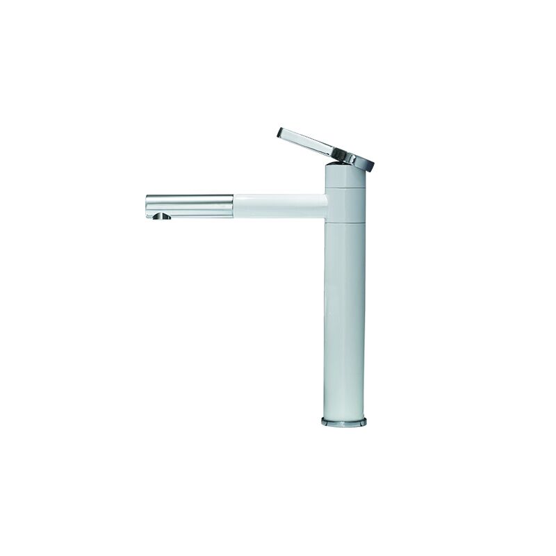High quality water saving white chrome basin faucets brass bathroom basin faucet cold and hot sink mixer water tap High quality water saving white chrome basin faucets pull down brass faucet for basin sink MP 002 High quality water saving white chrome basin faucets brass bathroom basin faucet cold and hot sink mixer water tap – Image 2