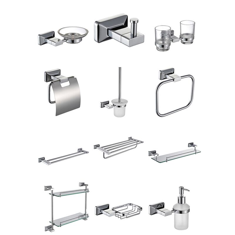 Accessoires de salle de bain en laiton carré de luxe moderne de haute qualité usine en gros ensemble d'accessoires pour hôtel à domicile Accessoires de salle de bain en laiton carré de luxe moderne de haute qualité ensemble d'accessoires pour hôtel à domicile 1 2800 Accessoires de salle de bains carrés en laiton de haute qualité, luxe moderne, vente en gros d'usine, ensemble d'accessoires pour maison et hôtel