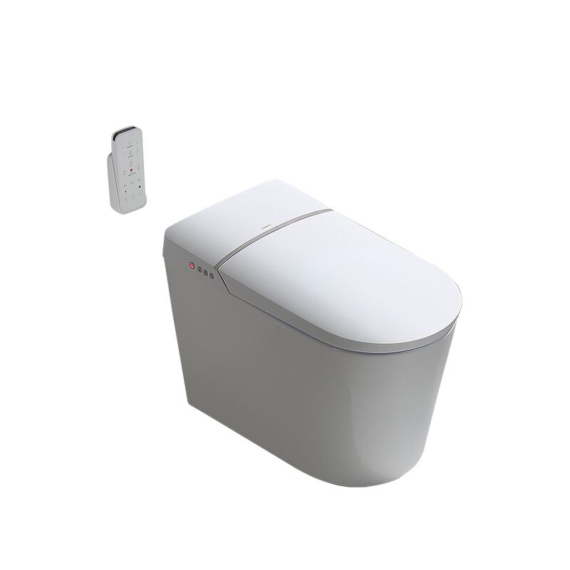 Toilettes modernes à chasse d'eau automatique avec siphon intégré et intelligentes en céramique WC WC M6 10 Toilettes intelligentes intégrées sans réservoir automatiques propres