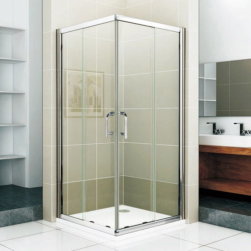 MOPO Hot Selling High Quality Bathroom Customized Transparent Frameless Tempered Glass Shower Door MP NS04 shower door NS10 min Baignoire à cadre en aluminium de haute qualité à bas prix et personnalisée en gros