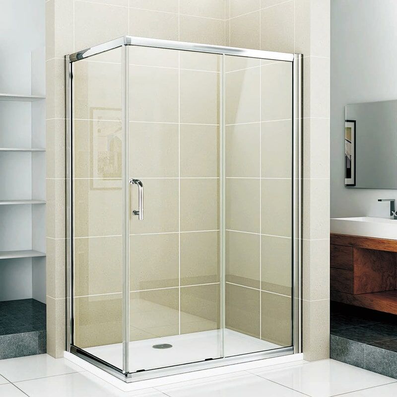 MOPO Hot Selling High Quality Bathroom Customized Transparent Frameless Tempered Glass Shower Door MP NS04 shower doorNS11 min 1 Baignoire à cadre en aluminium de haute qualité à bas prix et personnalisée en gros