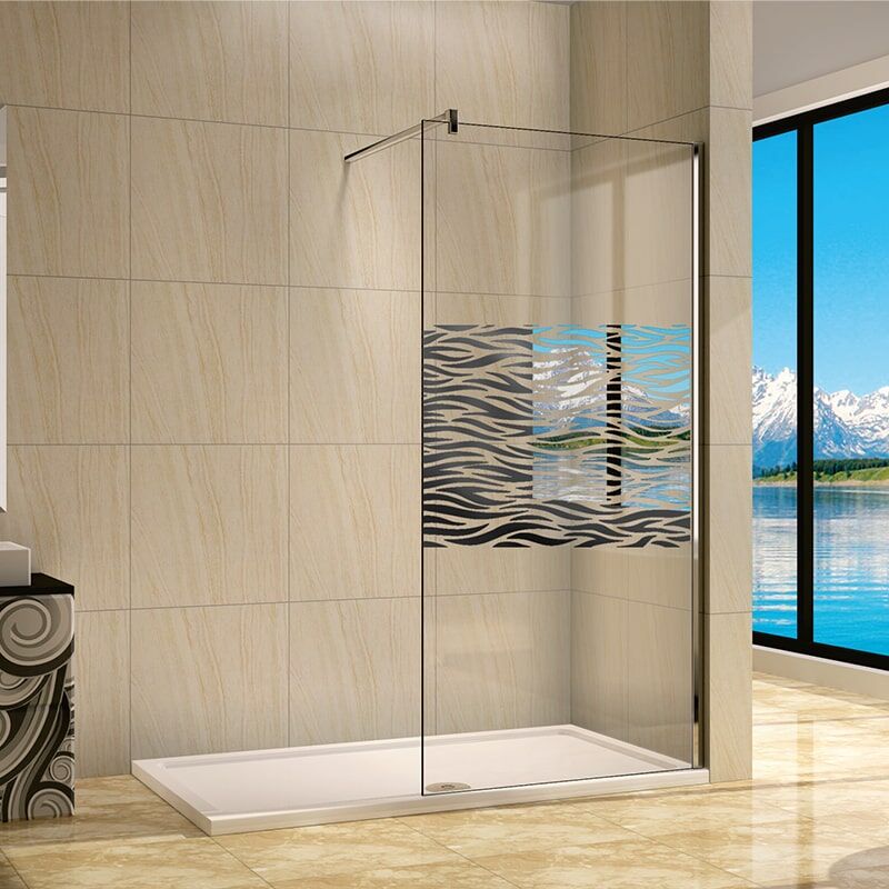 New custom full set waterproof tempered glass pivot hinged shower door MP PR04 shower doorW min 8 mm Schiebetür für die Dusche mit offenem Rahmen