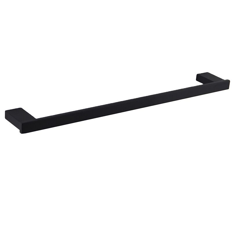 Bathroom Hotel Towel Bars Rail Hanger 304 Stainless Steel Wall Mount Matt Black Finish Single Towel Rack Bathroom Hotel Towel Bars Rail Hanger Bathroom Hotel Towel Bars Rail Hanger 304 Stainless Steel Wall Mount Matt Black Finish Single Towel Rack