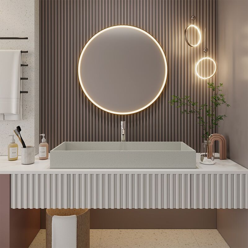 Bathroom Vessel Sink Rectangular Vessel Sink Concrete Wash Sink Home and Hotel Bathroom Basin Bathroom Vessel Sink Rectangular Vessel Sink Bathroom Vessel Sink Rectangular Vessel Sink Concrete Wash Sink Home and Hotel Bathroom Basin