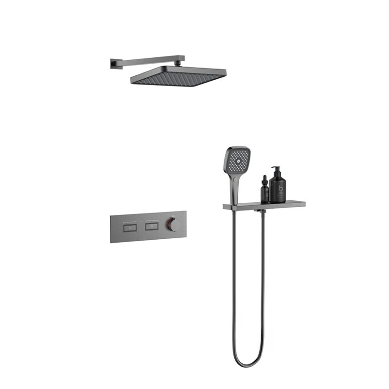Sanitary Ware Bathroom Shower Set Hot And Cold Faucets Cupc Shower Faucet Chrome Plated Thermostatic Mixer Bathroom ware bathroom hot and cold faucets cupc shower faucet set chrome plated thermostatic Sanitary Ware Bathroom Shower Set Hot And Cold Faucets Cupc Shower Faucet Chrome Plated Thermostatic Mixer