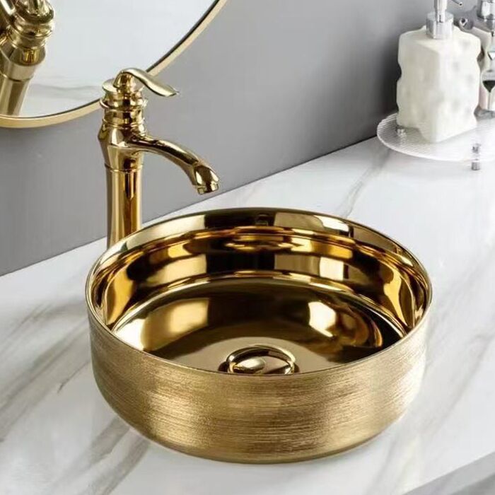 China Wholesale Bathroom Lavabo Gold Luxury Vanity Basin Cabinet Sink CE CUPC Ceramic Art Wash Basin Countertop Bathroom Sink China Wholesale Bathroom Lavabo Gold Luxury China Wholesale Bathroom Lavabo Gold Luxury Vanity Basin Cabinet Sink CE CUPC Ceramic Art Wash Basin Countertop Bathroom Sink