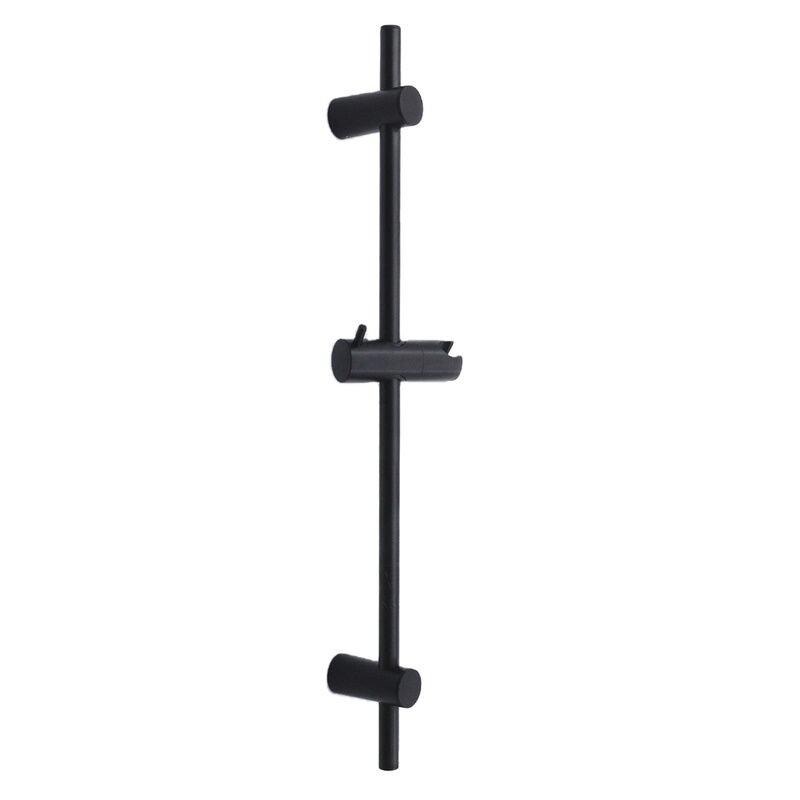 Factory Supply Adjustable Rail Black Hand Held Shower Head Holder 800mm Round Shower Slider Bar Factory Supply Adjustable Rail Black Hand Factory Supply Adjustable Rail Black Hand Held Shower Head Holder 800mm Round Shower Slider Bar