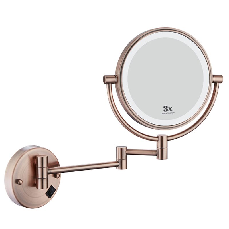 Glass Led Vanity Light Mirror Small Portable Led Makeup Mirror for Bathroom Makeup Glass Led Vanity Light Mirror Small Glass Led Vanity Light Mirror Small Portable Led Makeup Mirror for Bathroom Makeup
