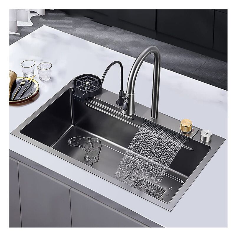 Good Quality Handmade Multifunctional Single Bowl Rectangular Sink Countertop Stainless Steel Kitchen Sink Set Good Quality Handmade Multifunctional Single Bowl Good Quality Handmade Multifunctional Single Bowl Rectangular Sink Countertop Stainless Steel Kitchen Sink Set