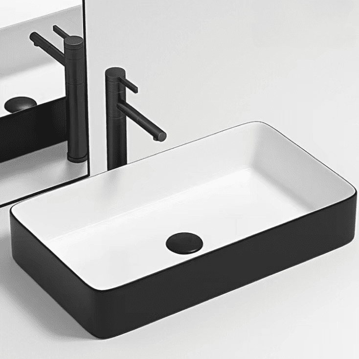 Hot Selling Ceramic Customized Bathroom Matte Color Sinks Rectangular Hand Wash Colorful Basin Hot Selling Ceramic Customized Bathroom Matte Hot Selling Ceramic Customized Bathroom Matte Color Sinks Rectangular Hand Wash Colorful Basin