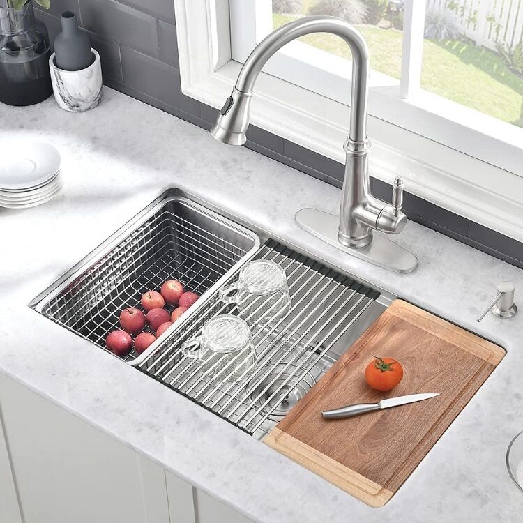 Kitchen Freestand Sink Single Bowl Kitchen Sink Undermount Workstation Kitchen Sink with Accessories Kitchen Freestand Sink Single Bowl Kitchen Kitchen Freestand Sink Single Bowl Kitchen Sink Undermount Workstation Kitchen Sink with Accessories
