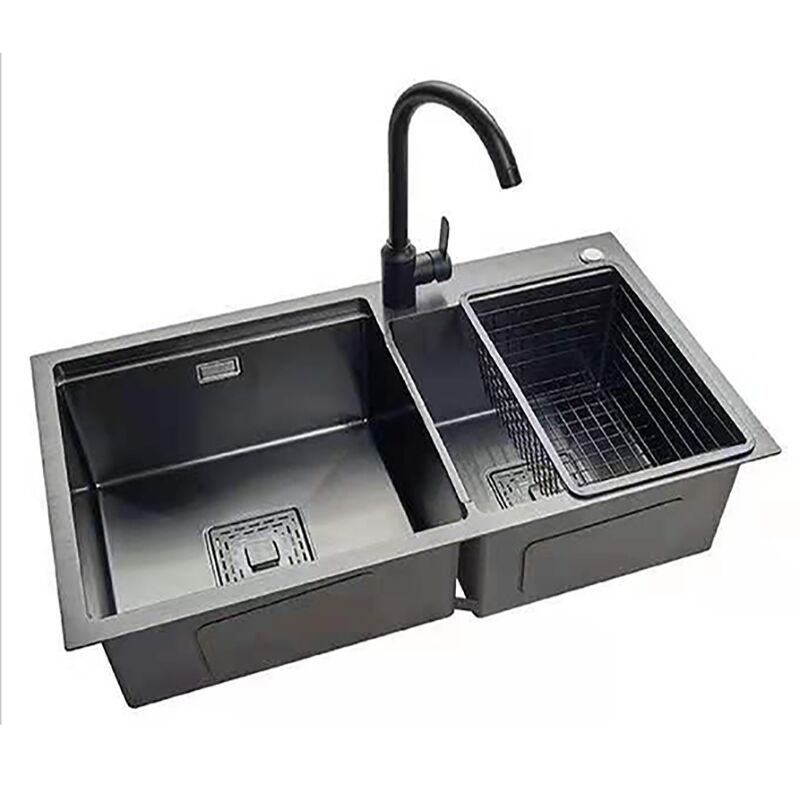 Wholesale Kitchen Sink Single Bowl Stainless Steel Kitchen Sinks Big with Dish Rack Under Mount Sinks Kitchen Sink Stainless Steel Sinks Big Single Bowl with Dish Rack Under Mount Sinks 1 Wholesale Kitchen Sink Single Bowl Stainless Steel Kitchen Sinks Big with Dish Rack Under Mount Sinks