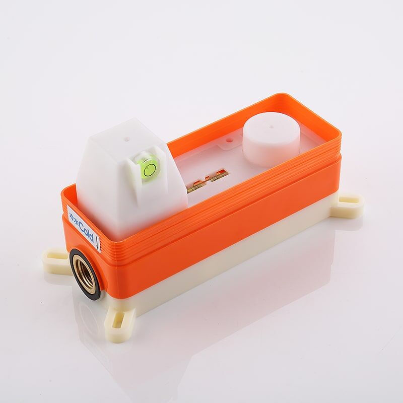 Wholesale Brass Hotel Bathroom Water Tap Single Lever Chrome Embedded Wall Mounted Hot And Cold Basin Faucet Latest arrival Hotel Bathroom water tap Single lever Chrome Embedded Wall mounted Hot and Cold Basin Faucet 30 Wholesale Brass Hotel Bathroom Water Tap Single Lever Chrome Embedded Wall Mounted Hot And Cold Basin Faucet - Imagem 6