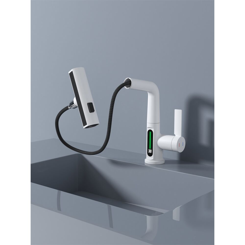 Luxury Bathroom Basin Taps Hot Cold Mixer Brass Waterfall Wash Basin Faucet White Lacquer Rainfall Basin Mixer Luxury Bathroom Basin Taps Hot Cold Luxury Bathroom Basin Taps Hot Cold Mixer Brass Waterfall Wash Basin Faucet White Lacquer Rainfall Basin Mixer