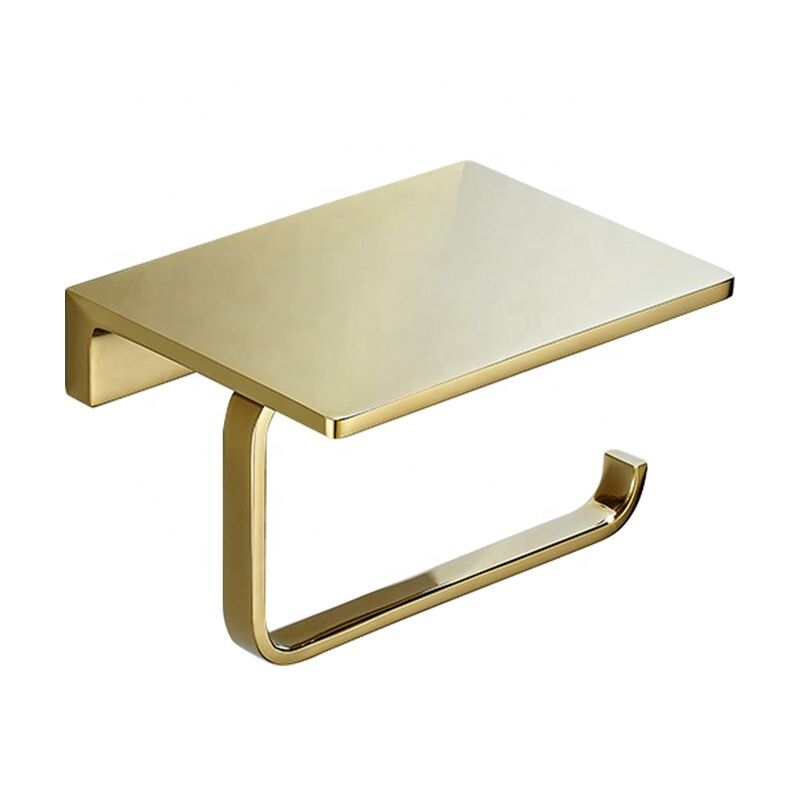 Luxury Bathroom Tissue Holder Gold Hotel Bathroom Toilet Roll Holder With Phone Shelf Luxury Bathroom Tissue Holder Gold Hotel Luxury Bathroom Tissue Holder Gold Hotel Bathroom Toilet Roll Holder With Phone Shelf