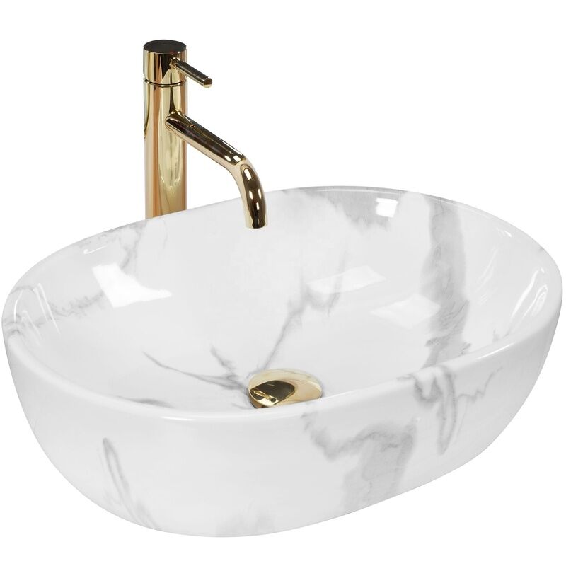Luxury Small Marble Pattern Bathroom Basin Sink Durable Quality Countertop Sinks for Home Kitchen Hotel Luxury Small Marble Pattern Bathroom Basin Luxury Small Marble Pattern Bathroom Basin Sink Durable Quality Countertop Sinks for Home Kitchen Hotel