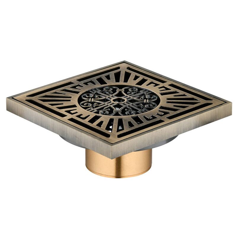 Copper 4 Inch Square Shower Drain Bathroom Brass Floor Drain MOPO BD 1043 Copper 4 Inch Square Shower Drain Bathroom Brass Floor Drain Copper 4 Inch Square Shower Drain Bathroom Brass Floor Drain