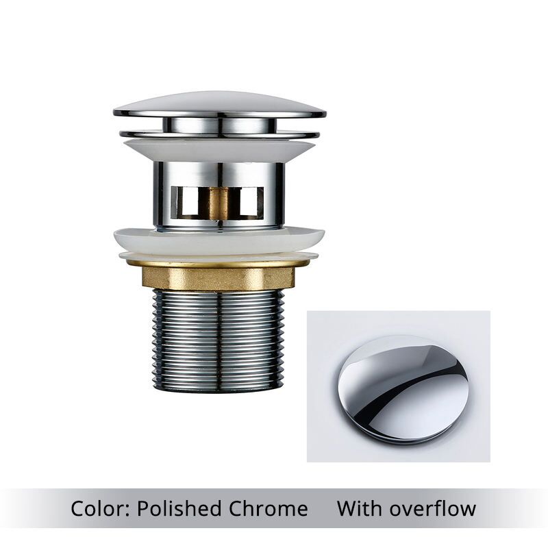 Wholesale Chrome Pop up Drain Basin Drain Without Overflow MOPO BD 1055 Wholesale Chrome Pop up Drain Basin Drain Without Overflow Wholesale Chrome Pop up Drain Basin Drain Without Overflow