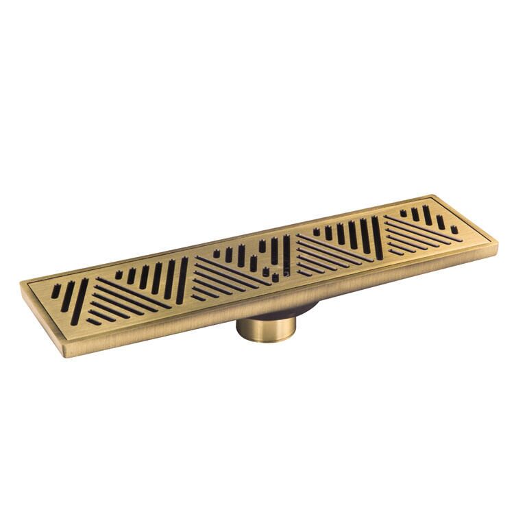 Brass Long Drains Bathroom Accessories Square Linear Floor Drain MOPO BD 1069 Brass Long Drains Bathroom Accessories Square Linear Floor Drain Brass Long Drains Bathroom Accessories Square Linear Floor Drain