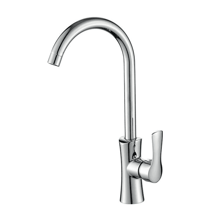 Modern Chrome Plated Brass Kitchen Faucet MP KF 1073 Modern Chrome Plated Brass Kitchen Faucet Modern Chrome Plated Brass Kitchen Faucet