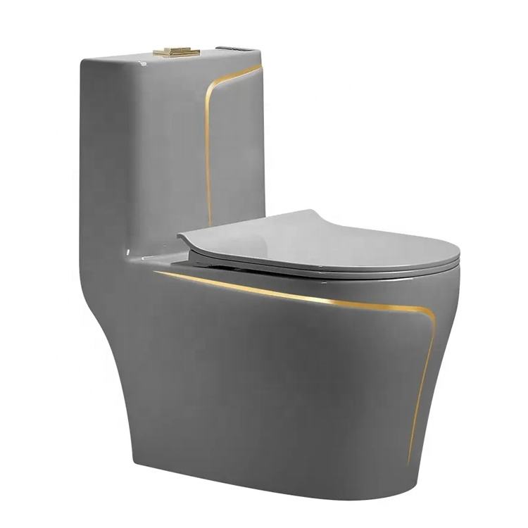 High Quality Siphon Flushing White Gold Line Ceramic One Piece Toilet MP OP 1052 High Quality Siphon Flushing White Gold Line Ceramic One Piece Toilet High Quality Siphon Flushing White Gold Line Ceramic One Piece Toilet