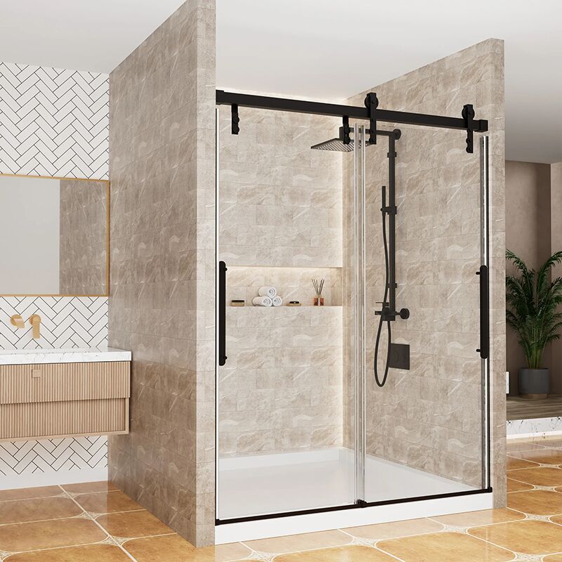 Bathroom Glass Shower Cubicle Single Sliding Enclosed Shower Door MP SD1048 Bathroom Glass Shower Cubicle Single Sliding Enclosed Shower Door Bathroom Glass Shower Cubicle Single Sliding Enclosed Shower Door