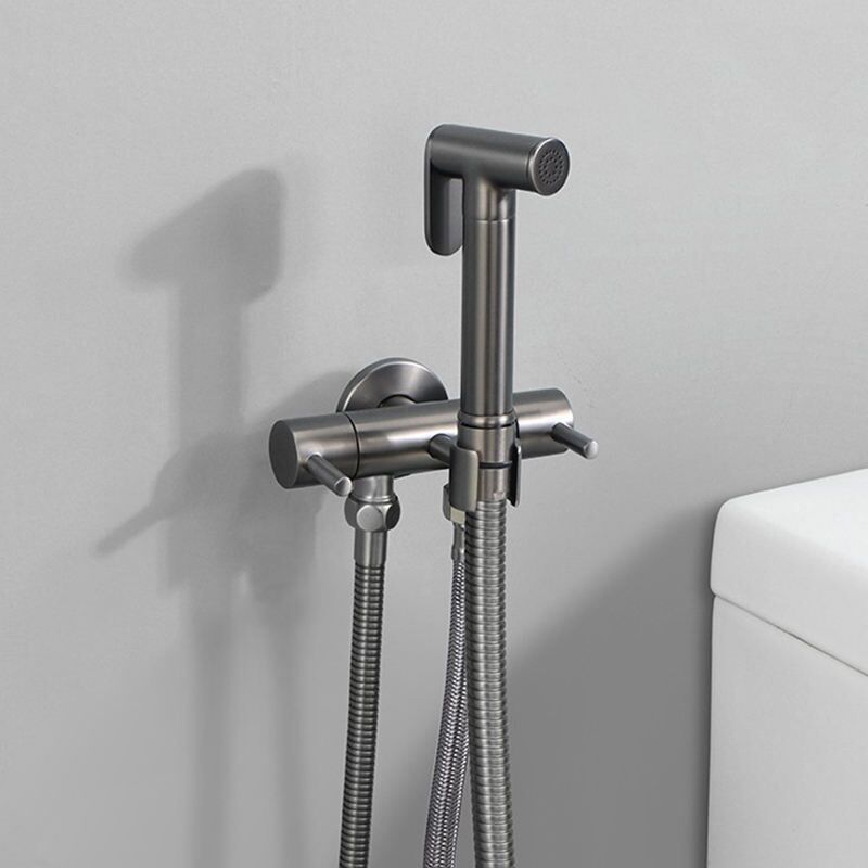 Gun Black Circle Handheld Bidet Sprayer Set MP TS 1028 Gun Black Circle Handheld Bidet Sprayer Set Gun Black Circle Handheld Bidet Sprayer Set