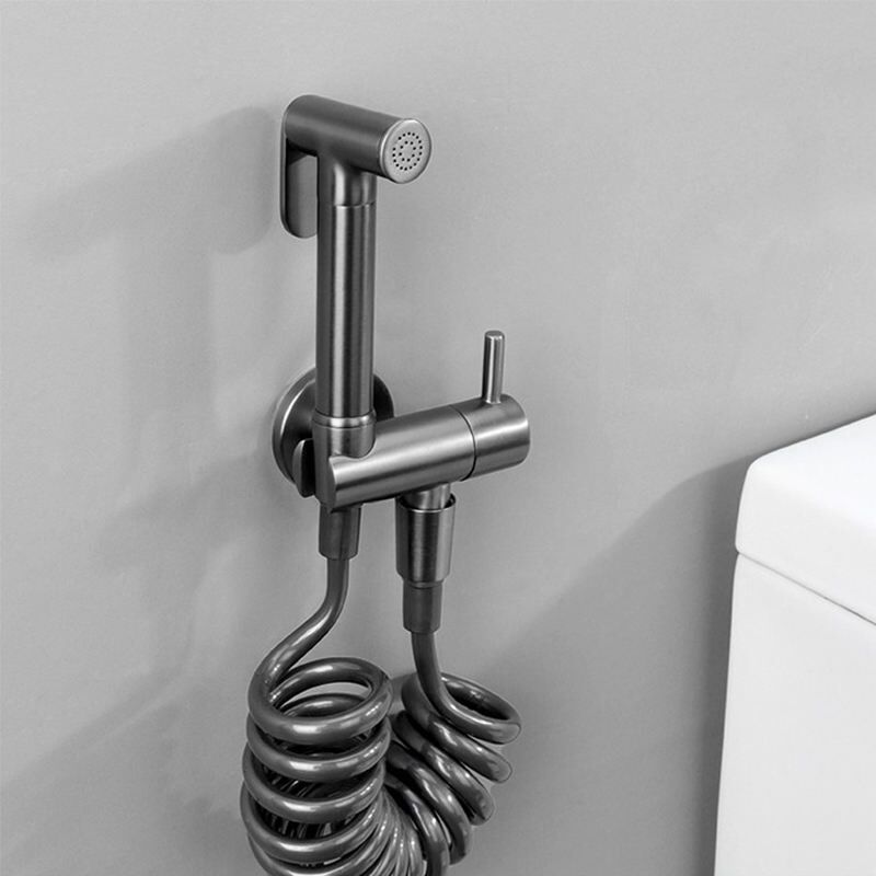 Grey Color Factory Price Wall Mounted Bathroom Jet Sprayer