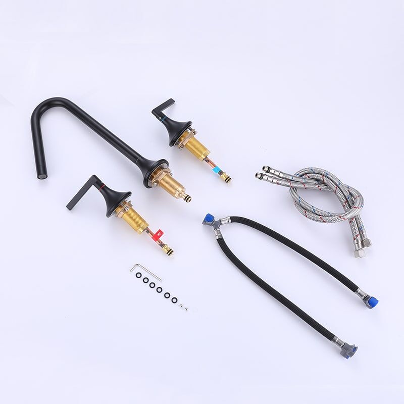 China Faucet Manufacturer and Supplier Matt Black 2 Handle Brass Bathroom Sink Faucet 3 Hole Desk basin faucets Matt Black 2 Handle Brass Bathroom Sink Faucet 3 Hole Desk basin faucets 2 China Faucet Manufacturer and Supplier Matt Black 2 Handle Brass Bathroom Sink Faucet 3 Hole Desk basin faucets – Image 14