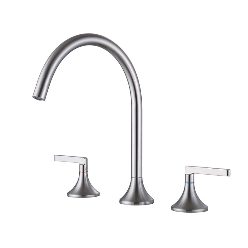 China Faucet Manufacturer Modern Bathroom Basin Faucet 3 Hole 2 Handle Bathtub Mixer Tap Faucet Sinks Taps For Kitchen Bathroom Modern Bathroom Basin Faucet 3 Hole 2 Handle Bathtub Mixer Tap Faucet Sinks Taps For Kitchen Bathroom 1 China Faucet Manufacturer Modern Bathroom Basin Faucet 3 Hole 2 Handle Bathtub Mixer Tap Faucet Sinks Taps For Kitchen Bathroom