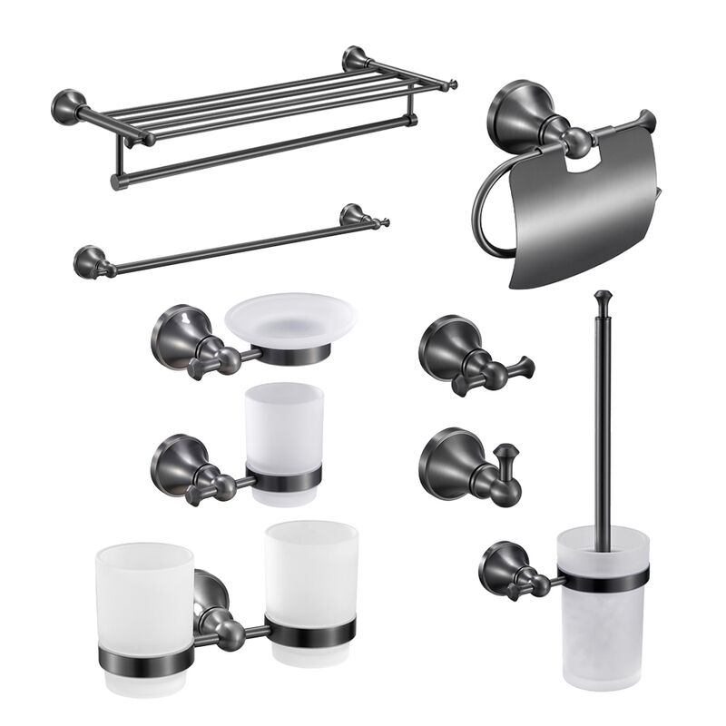 Modern Brass Bath Hardware Set Includes Metal Bathroom Shelf Paper Holders Toilet Brush Holders Robe Hooks for Bathroom Kitchen Modern Brass Bath Hardware Set Includes Modern Brass Bath Hardware Set Includes Metal Bathroom Shelf Paper Holders Toilet Brush Holders Robe Hooks for Bathroom Kitchen