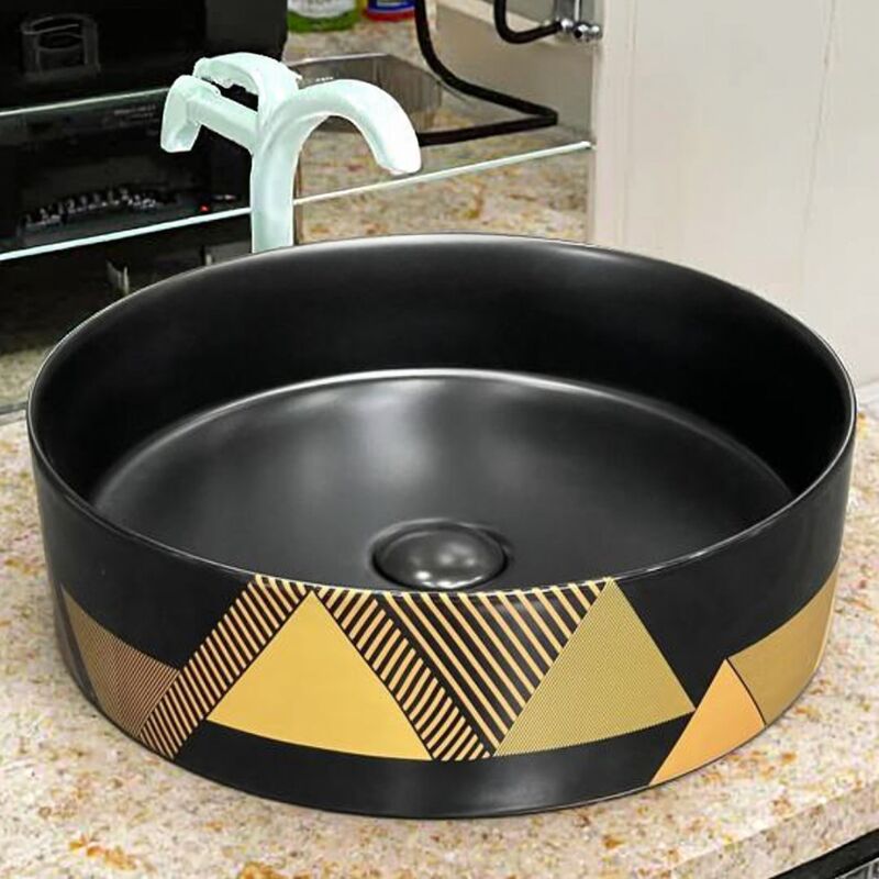 Design Art Basin Factory Wholesale Black Ceramic Lavabo Bathroom Sinks for Hotels and Washrooms Modern Design Art Basin Factory Wholesale Design Art Basin Factory Wholesale Black Ceramic Lavabo Bathroom Sinks for Hotels and Washrooms