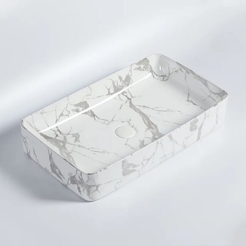 Modern Design Marble Color Ceramic Wash Basin for Commercial Use Bathroom or Living Room Made in China Ceramic Basin Bath Sink