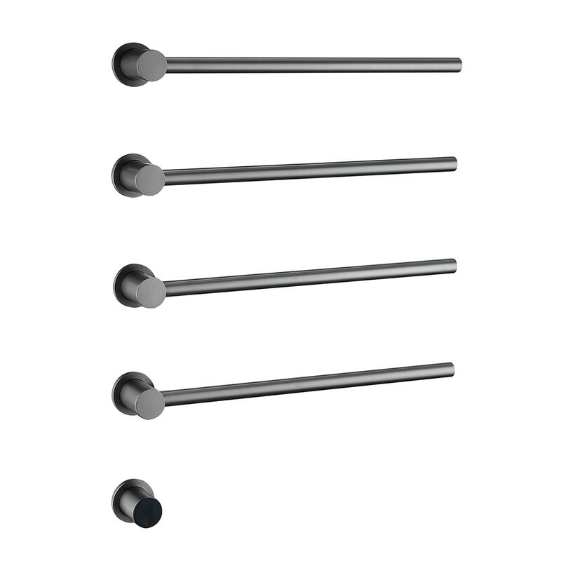 Modern Design Towel Dryer Metal Electric Heating Durable Gun Grey Heated Towel Rail for Bathroom Kitchen Modern Design Towel Dryer Metal Electric Modern Design Towel Dryer Metal Electric Heating Durable Gun Grey Heated Towel Rail for Bathroom Kitchen