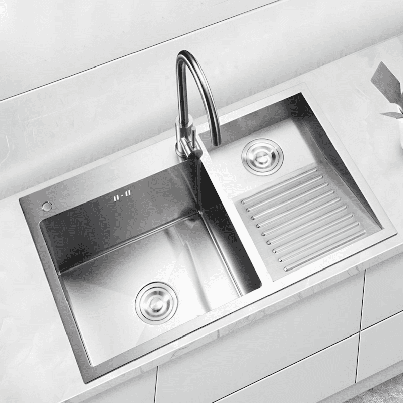 Kitchen Sink Stainless Steel Double Laundry Bathroom Sink with Accessories and Faucet Workstation Modern Kitchen Sink Stainless Steel Double Kitchen Sink Stainless Steel Double Laundry Bathroom Sink with Accessories and Faucet Workstation
