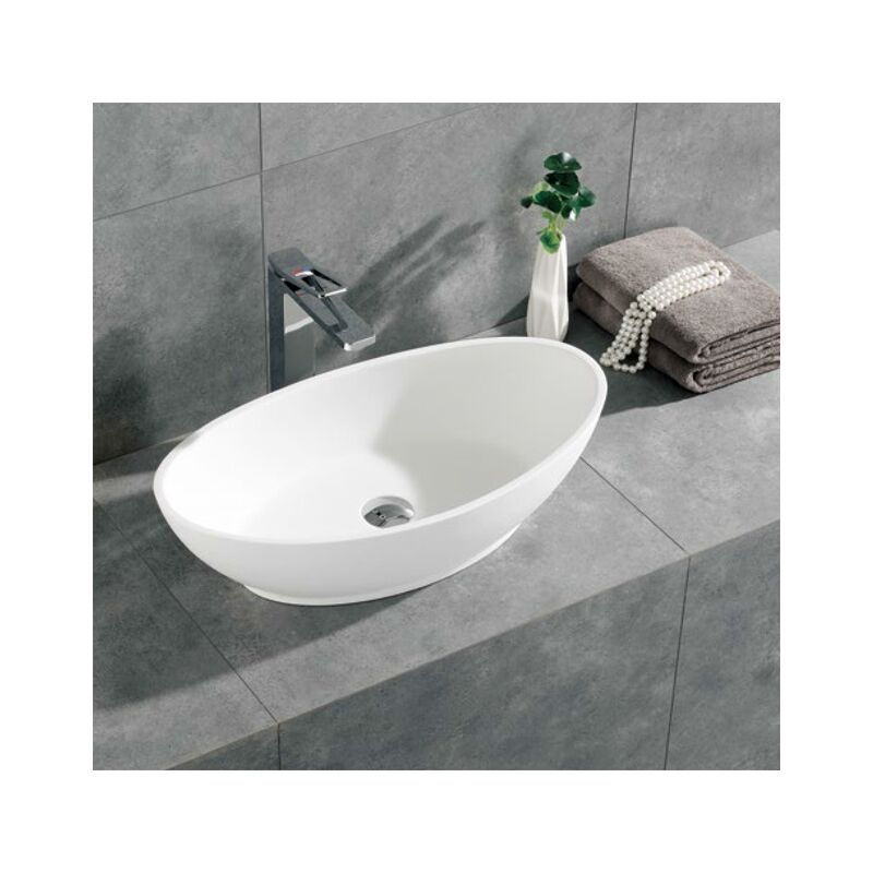 Modern White Gloss Bathroom Vessel Sink square Countertop Artificial Stone Wash Basin Modern White Gloss Bathroom Vessel Sink Modern White Gloss Bathroom Vessel Sink square Countertop Artificial Stone Wash Basin