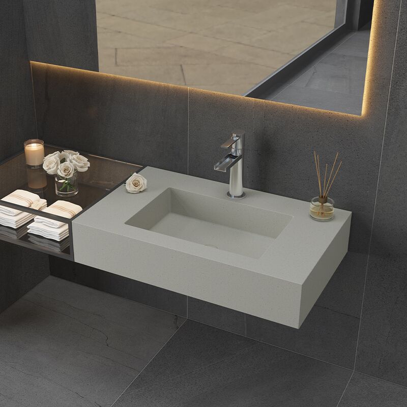 Most Popular Terrazzo Wash Basin Modified Concrete Solid Surface Wall Hung Basins Cement Glossy Single Bowl Bathroom Sinks Most Popular Terrazzo Wash Basin Modified Most Popular Terrazzo Wash Basin Modified Concrete Solid Surface Wall Hung Basins Cement Glossy Single Bowl Bathroom Sinks