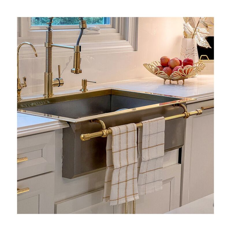 New Trends Vintage Kitchen Sinks with Towel Rack Classic Brass Single Bowl Sink Kitchen New Trends Vintage Kitchen Sinks with New Trends Vintage Kitchen Sinks with Towel Rack Classic Brass Single Bowl Sink Kitchen