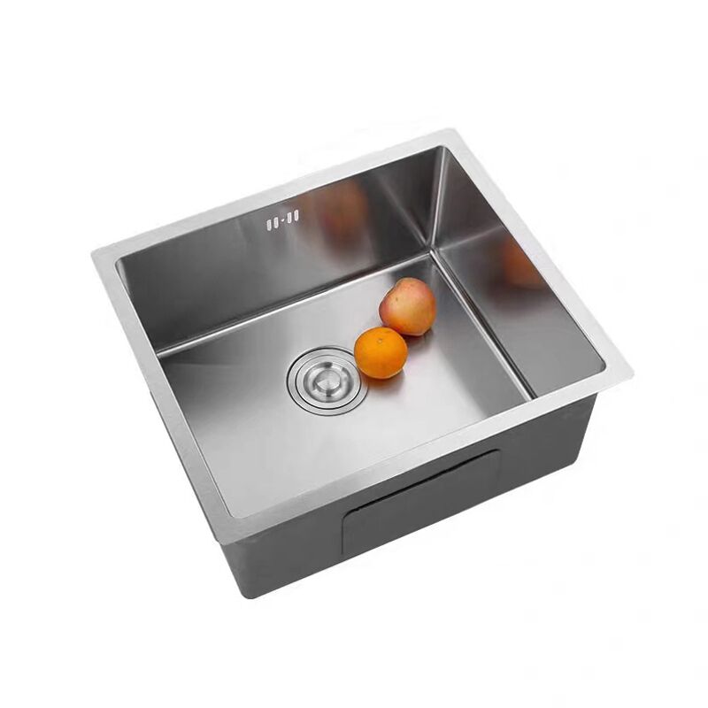 Factory Produces 45*45 Kitchen Hand Sink Stainless Steel Sink Single Bowl OSONOE Factory Produces 45 45 Kitchen Factory Produces 45*45 Kitchen Hand Sink Stainless Steel Sink Single Bowl