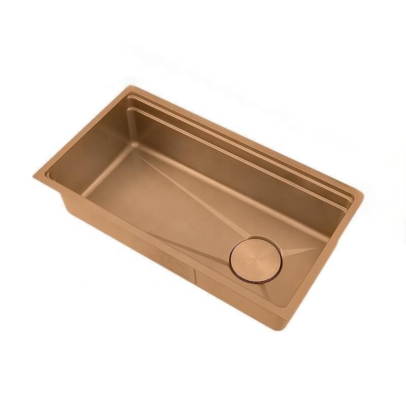 Seamless Design Large Single Bowl 75x41cm Stainless Steel Undermount Kitchen Sink Seamless Design Large Single Bowl 75x41cm Stainless Seamless Design Large Single Bowl 75x41cm Stainless Steel Undermount Kitchen Sink