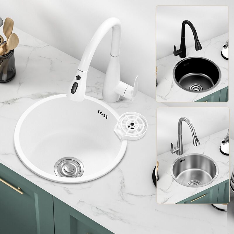 304 Stainless Steel Concealed Small Kitchen Sink Single Tank Rv Island Bar With Cover Concealed Folding Tea Room Sink Stainless Steel Sinks Motor Home Modern Design Bar Basin Undermount Single Bowl RV Sink Mini Small Sink 1 304 Stainless Steel Concealed Small Kitchen Sink Single Tank Rv Island Bar With Cover Concealed Folding Tea Room Sink - Image 4