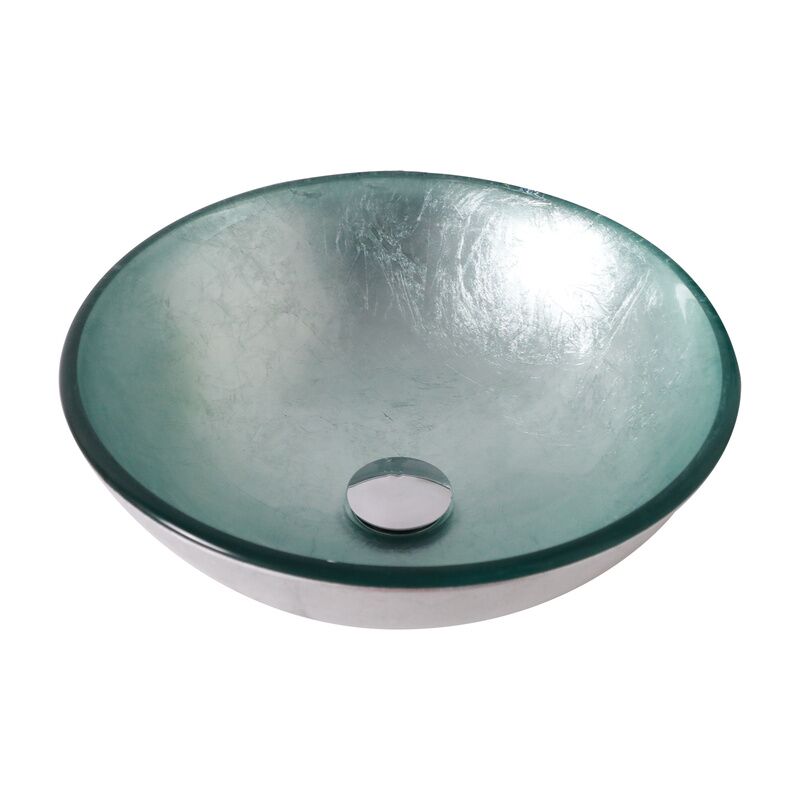 Teal Glass Vessel Sinks Contemporary Round Basin Foil Covered Tempered Glass Bathroom Sink With Drainer Teal Glass Vessel Sinks Contemporary Round Teal Glass Vessel Sinks Contemporary Round Basin Foil Covered Tempered Glass Bathroom Sink With Drainer
